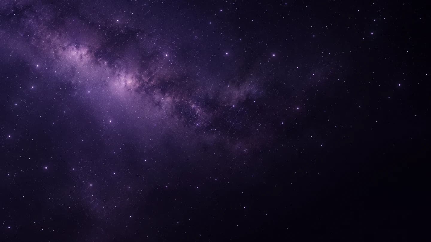 Ilustración conceptual de un cielo estrellado
